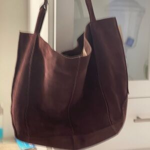 The Sak Rich Brown Tote Bag - new w/o tags